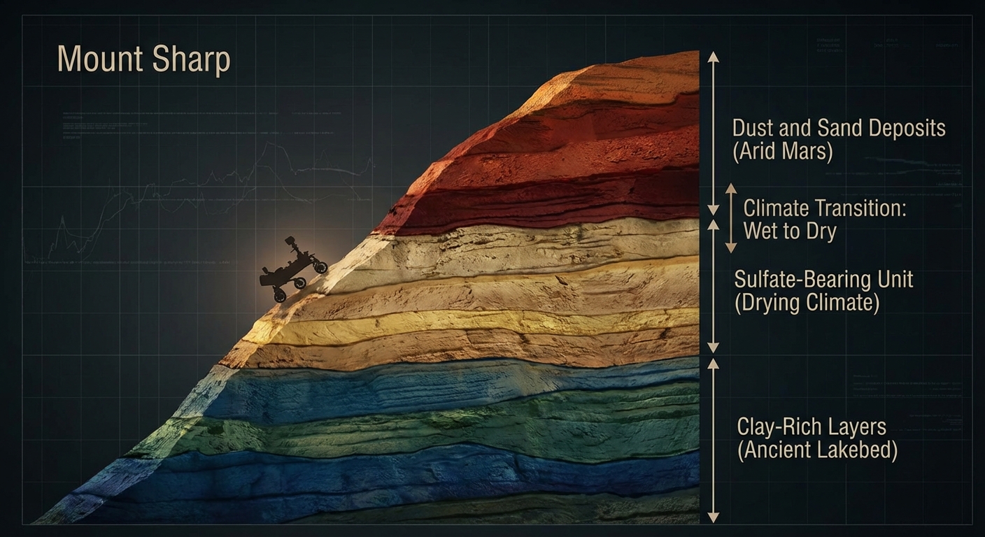 Mount Sharp stratigraphy
