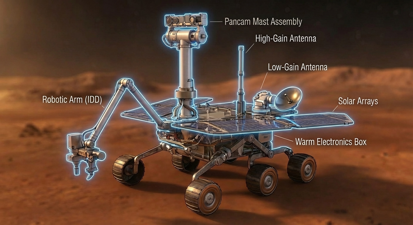 Spirit and Opportunity rovers